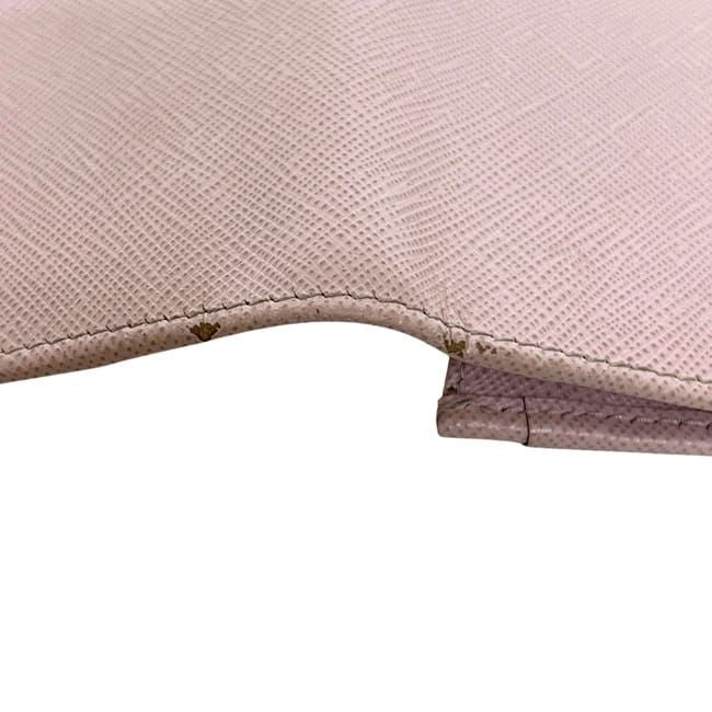 Prada Bifold Wallet Pink Saffiano