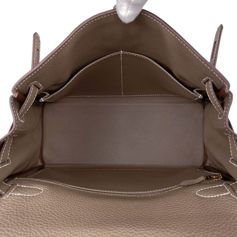 Hermes Kelly 28 Inner Sewing 2-Way Shoulder Bag Togo Etoupe