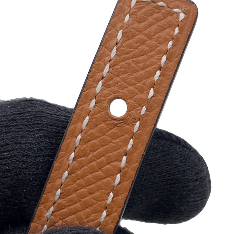 Hermes Belt Mini Kelly Turnlock Motif Black Gold Swift Epsom