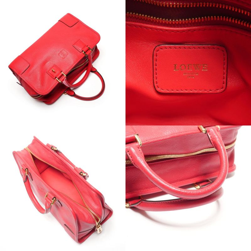 Loewe Handbag Amazona 28 Leather Anagram