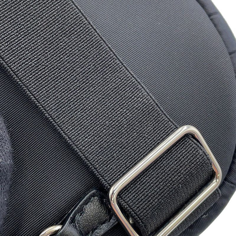 Prada Shoulder Pouch Triangle Logo Tessuto Pocket Nylon Black