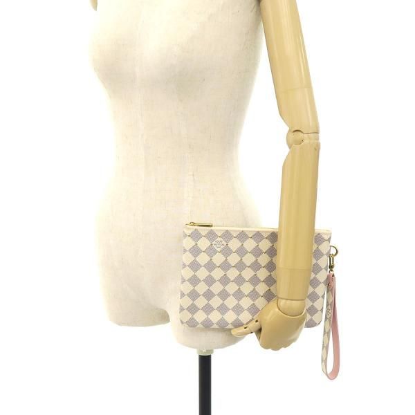 Louis Vuitton Damier Azur City Pochette Bag