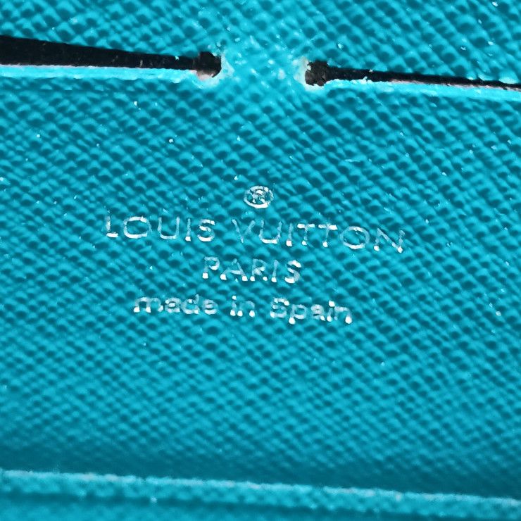 Louis Vuitton Wallet Zippy Chien Epi Round