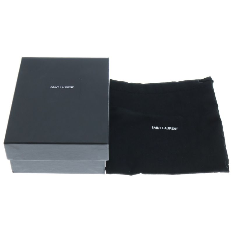 Saint Laurent Yves Cassandra Calf Earrings