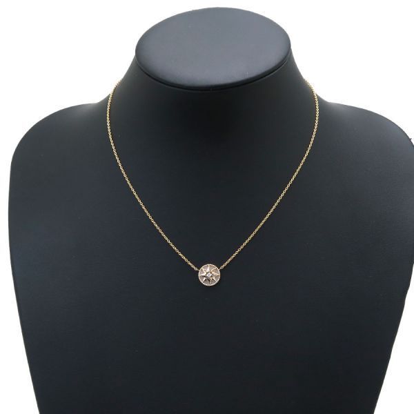 Dior Rose Deva Necklace Pink Pearl
