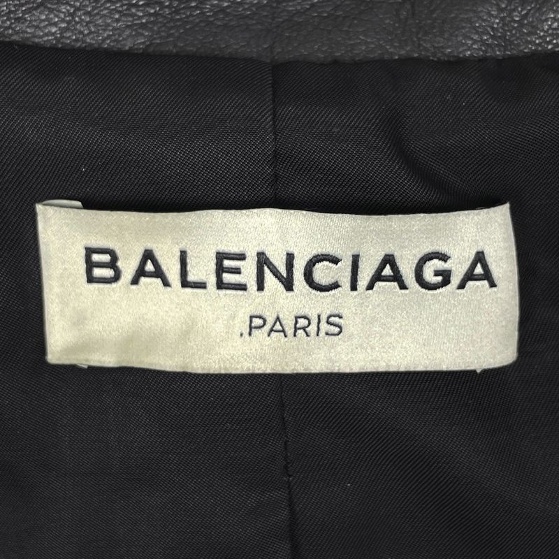 Balenciaga Rider's Jacket Leather Short Outer Sheep