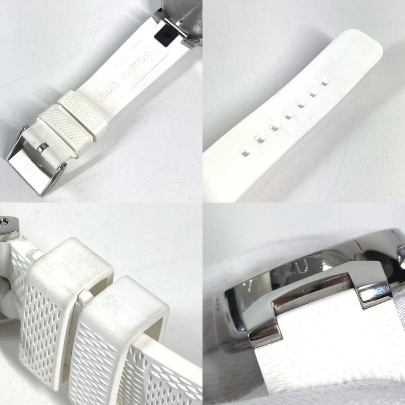 Louis Vuitton Watch Tambour la Bree Cup Chronograph Lava White X