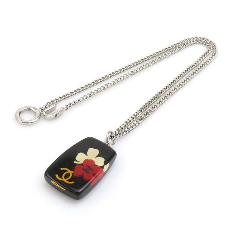 Chanel Necklace Black X