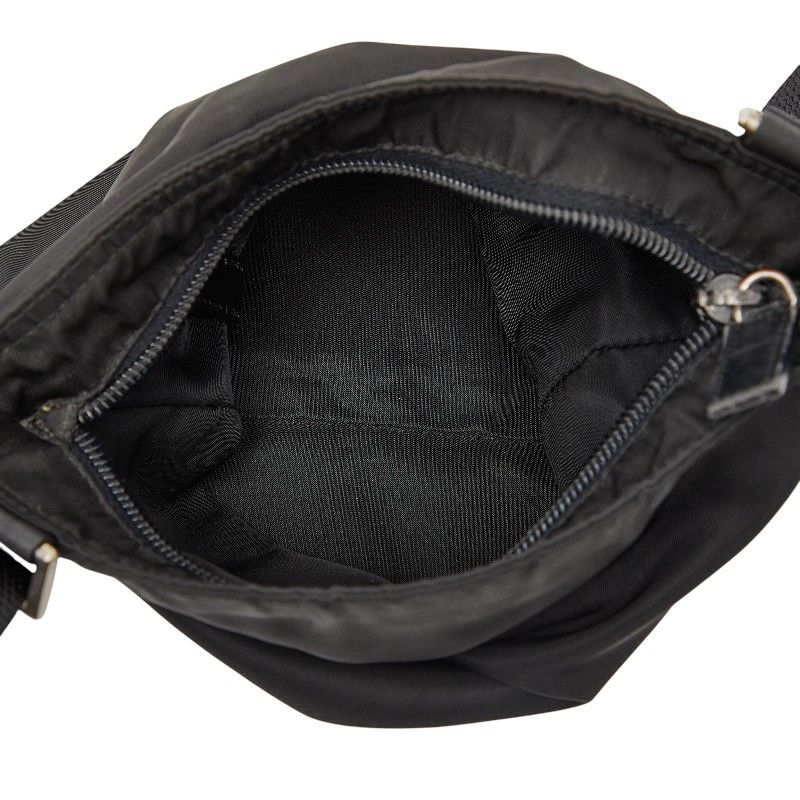 Prada Black Nylon Shoulder Bag