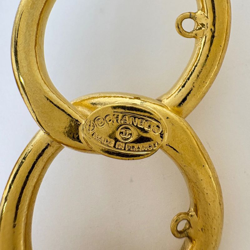 Chanel CC Logo Chain Belt CC Gold Plated