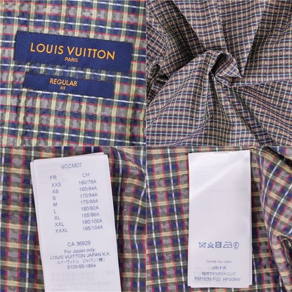 Louis Vuitton Shirt Long Sleeves Condition Description