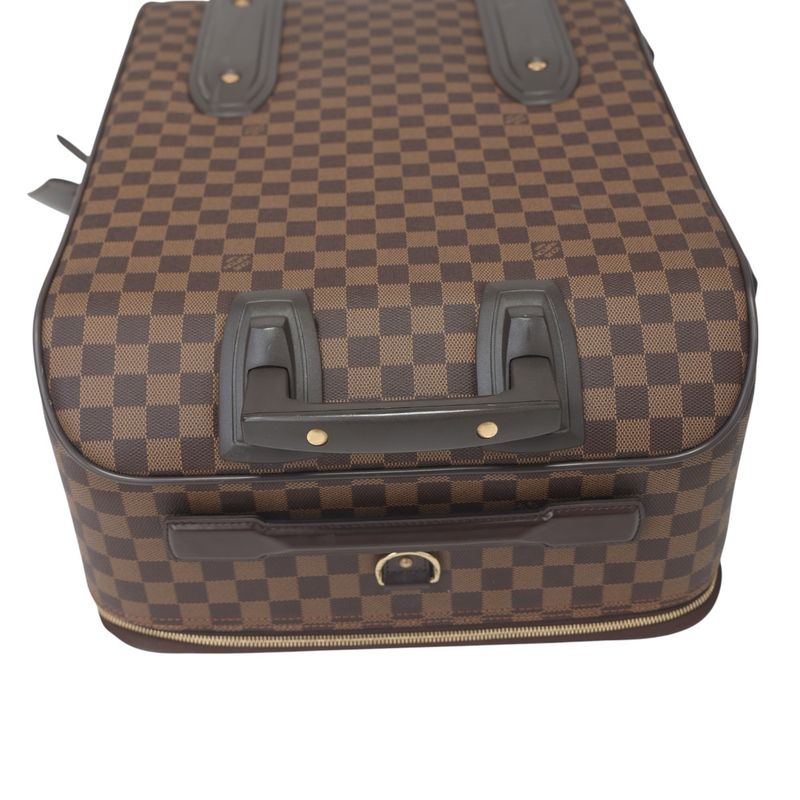 Louis Vuitton Pegase 55 Travel Bag Damier Brown