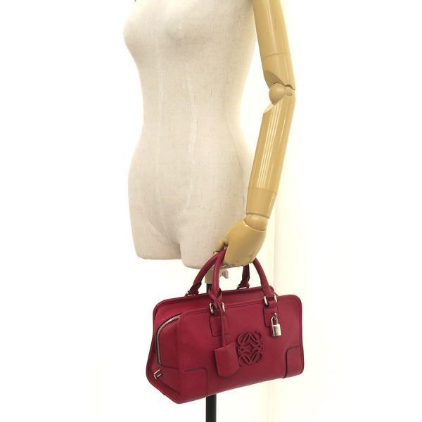 Loewe Amazona 28 Leather Red