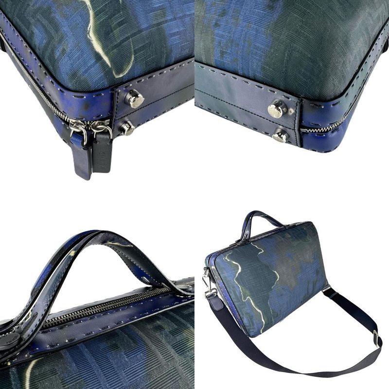 Fendi Shoulder Bag Shoes Blue X Green