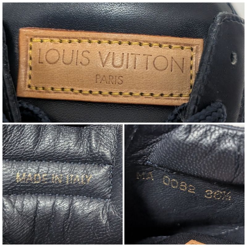 Louis Vuitton Sneakers Monogram Mini Canvas Leather