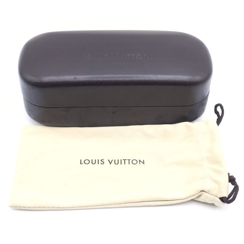 Louis Vuitton Damier Graphite Shield Sunglasses Black