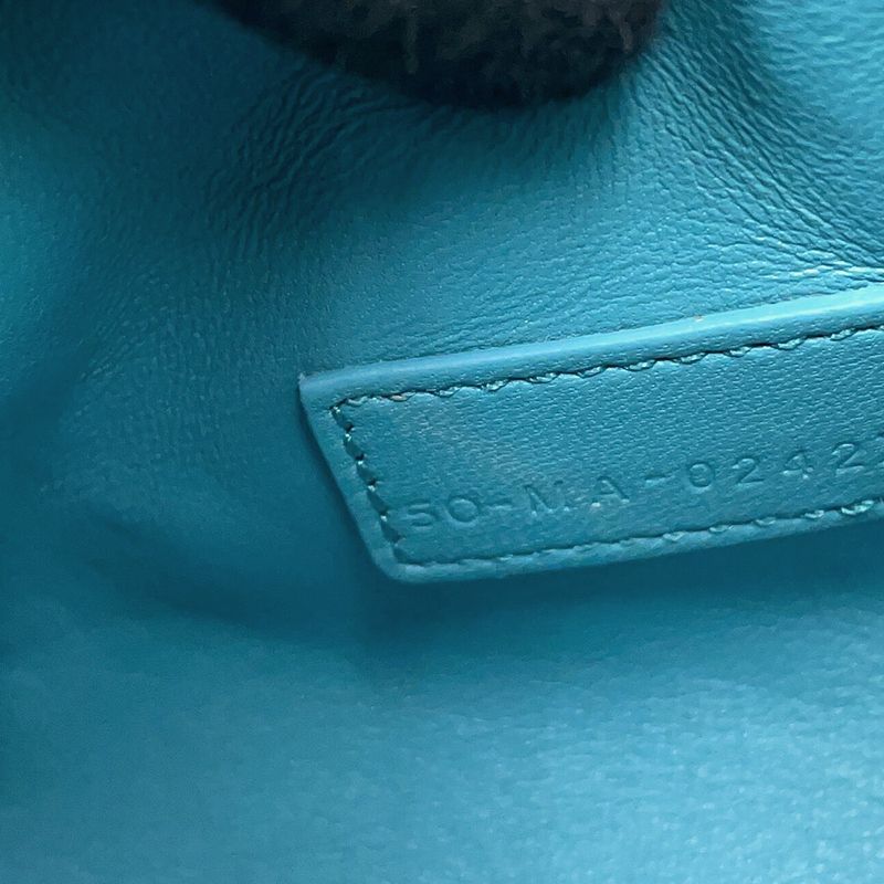 Dior Handbag Macro Cannage Nomad Pouch Small