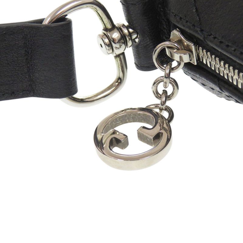 Gucci Blondie Shoulder Bag Leather Black