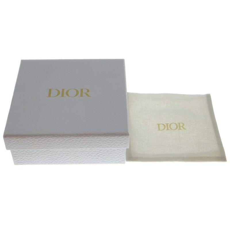 Dior Faux Pearl Flower Bracelet Gold