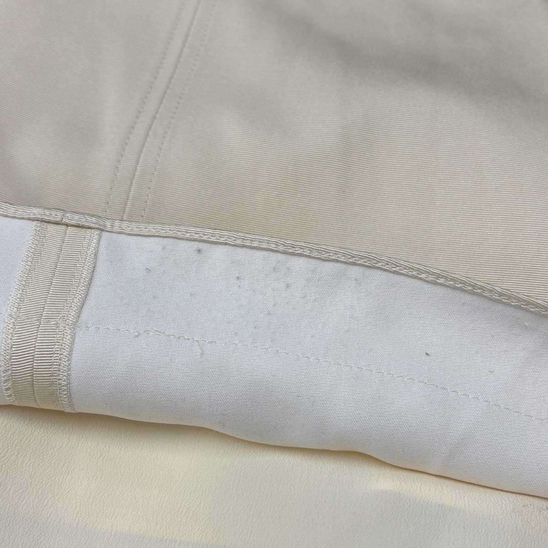 Gucci Zip Up Long Skirt Ivory 40