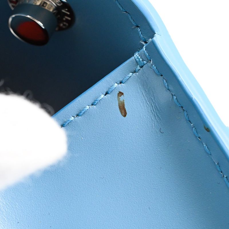 Bvlgari Shoulder Bag Serpentifo Crossbody Blue