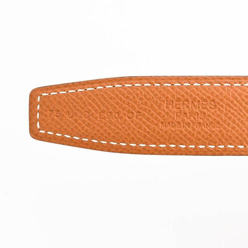 Hermes Belt Mini Constance Black Gold