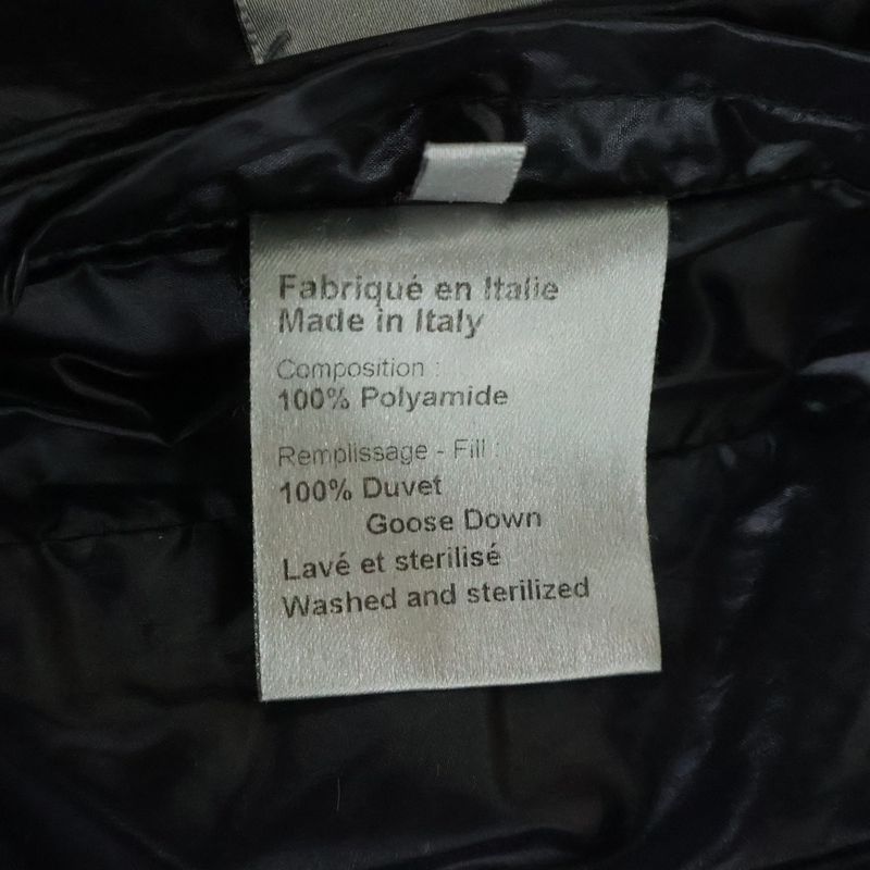 Dior Chris Era Long Down Jacket Black