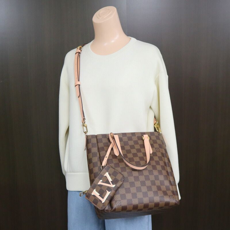 Louis Vuitton Belmont NV BB 2-Way Bag Damier Ebene :ebene