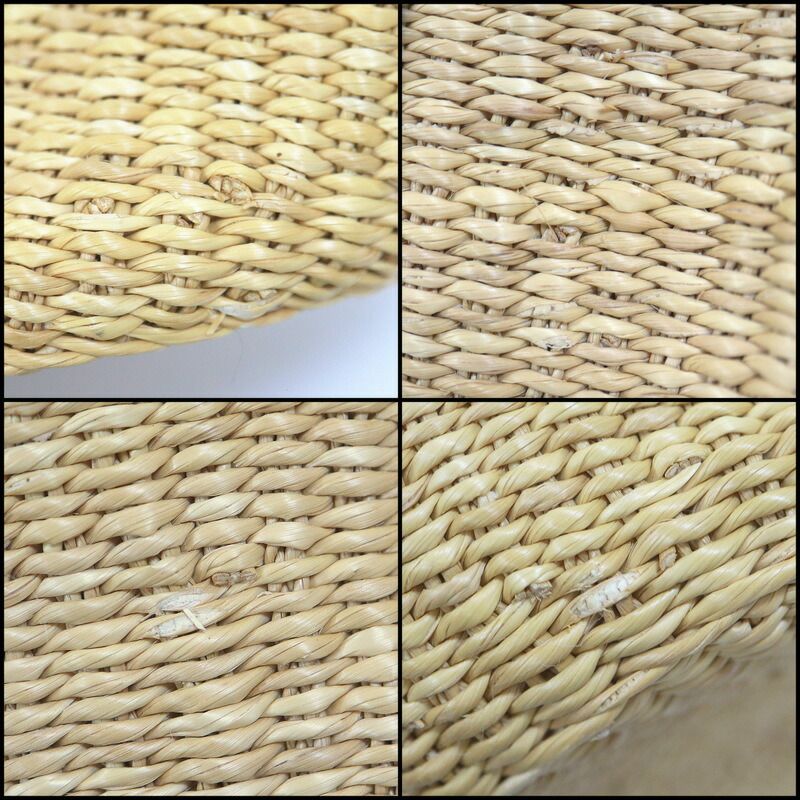 Loewe Shell Basket Bag Small Elephant Grass Leather Natural Pecan : Natural X Pecan