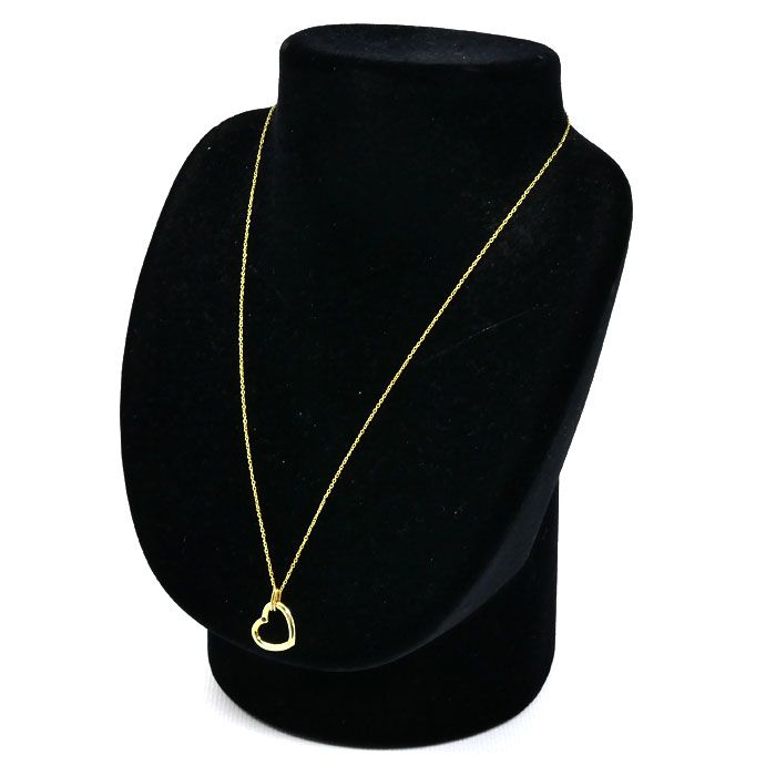 Tiffany & Co. 18K Yellow Gold Open Ruby Necklace Ation Or Small Scratches.