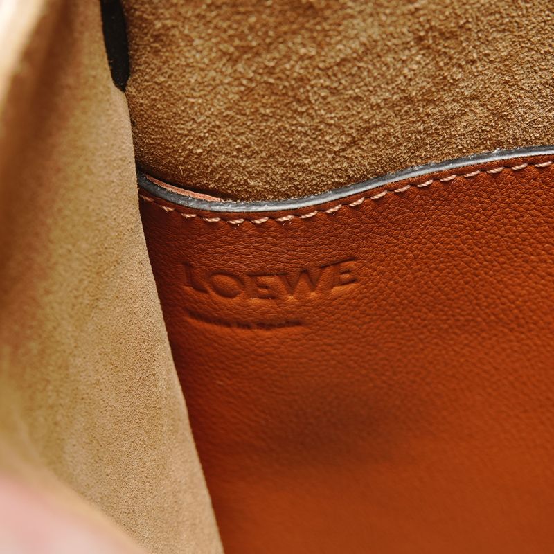 Loewe Shoulder Bag Gate Bucket Anagram Leather