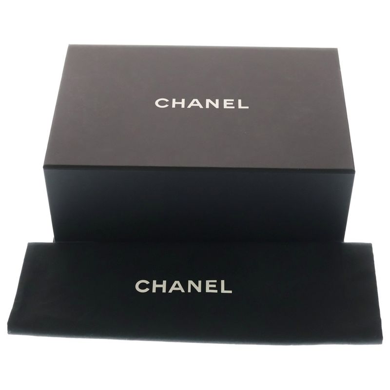 Chanel Quilted Mini Shopping Bag Handbag Black Lambskin Gold