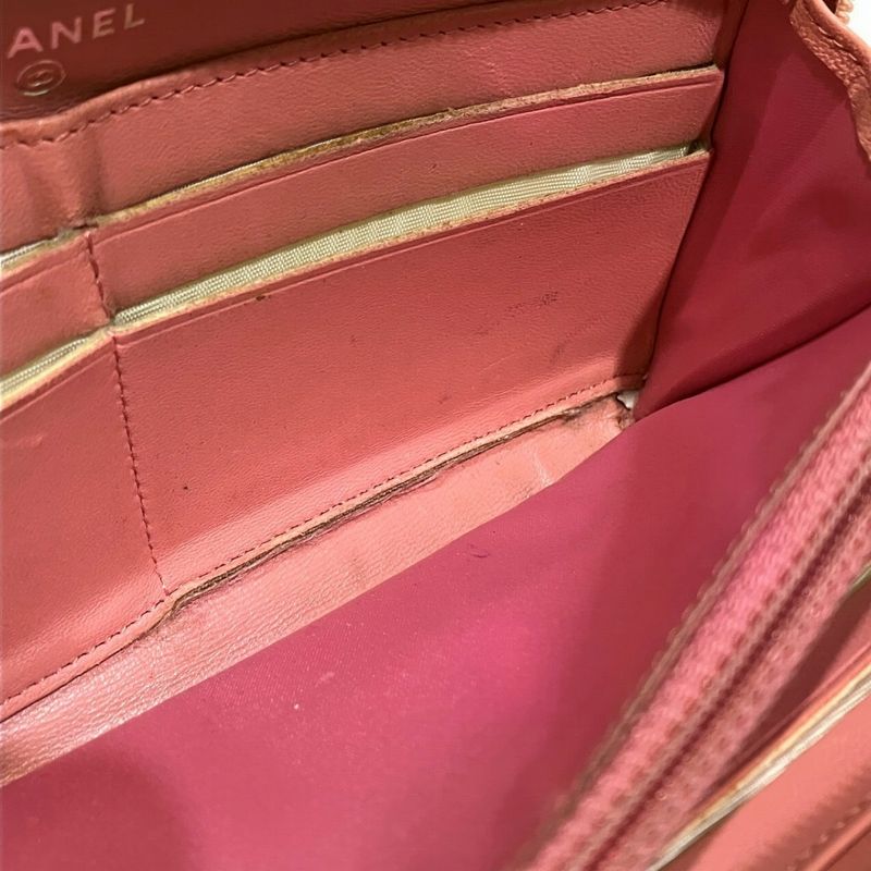 Chanel Camellia Wallet Leather