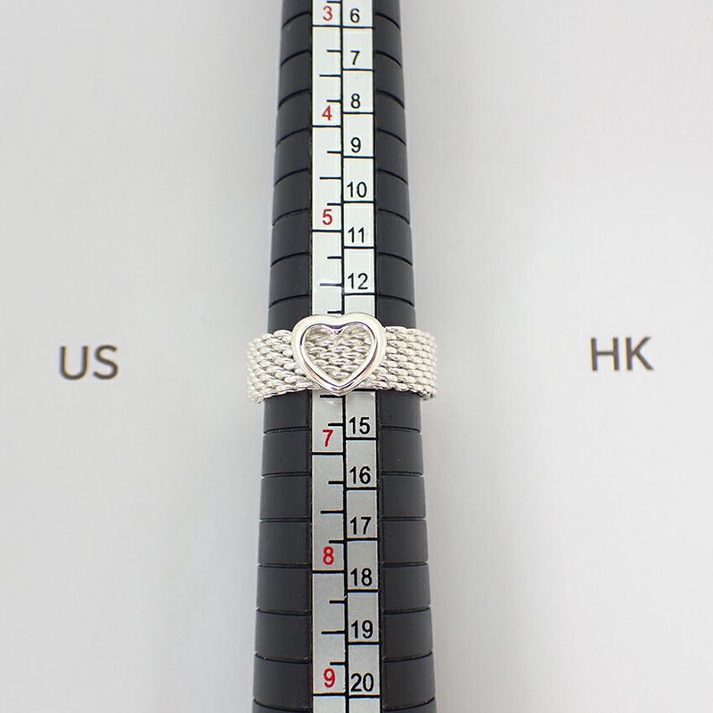 Tiffany & Co. 925 Somerset Mesh Ring