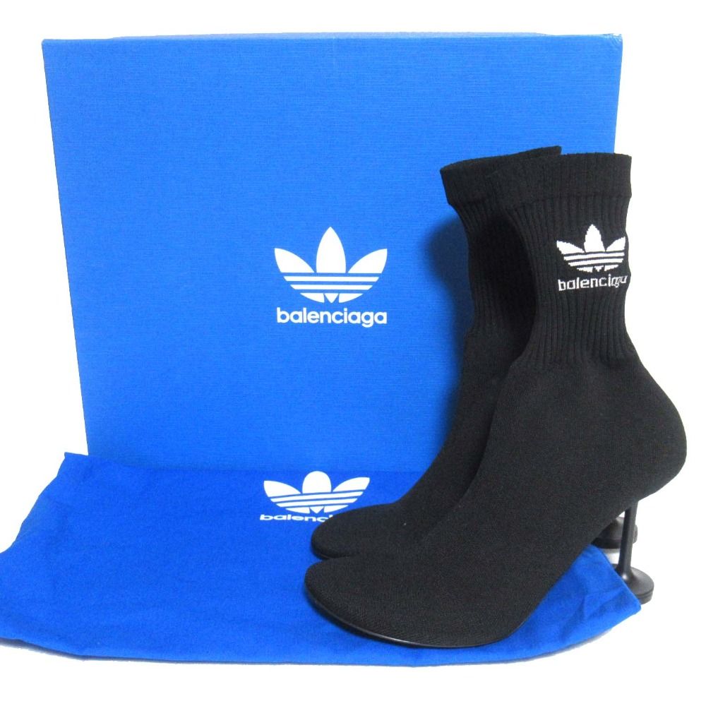 Balenciaga Adidas Collaboration Sock Booties Knit Socks Short Boots — view 8