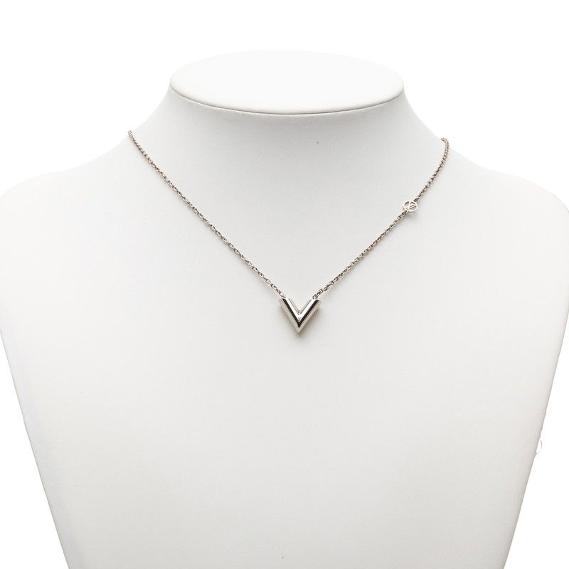 Louis Vuitton Necklace Essential Silver Metal — view 7