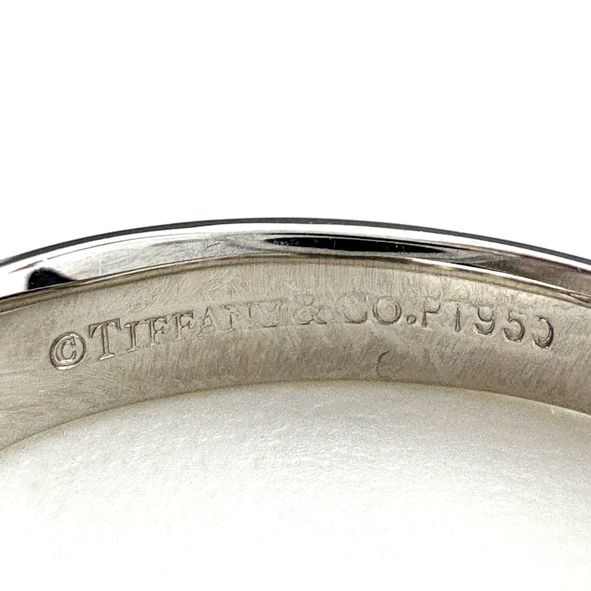 Tiffany & Co Dots Ring Platinum Mele Diamond Size 11.5 — view 8