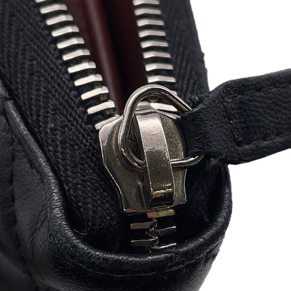 Chanel Wallet Quilted Classic Long Zip CC Logo Lambskin — view 9
