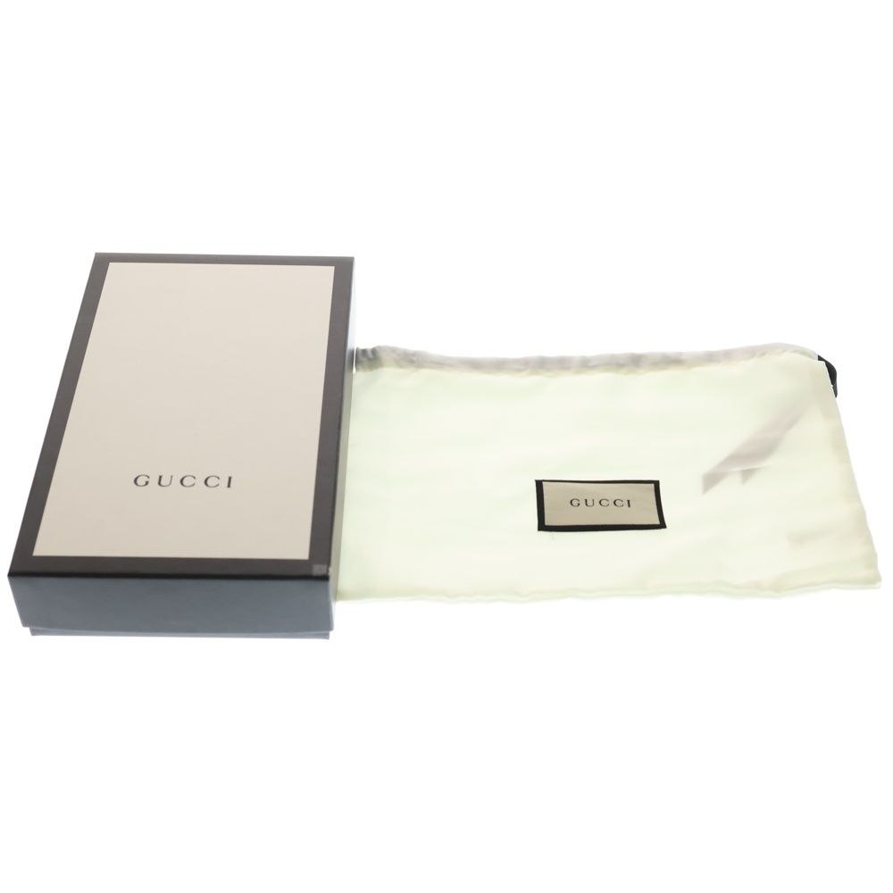 Gucci Micro Guccissima Travel Case Organizer Wallet Black — view 6