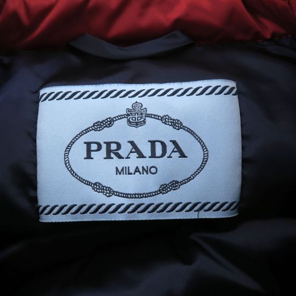 Prada Triangle Logo Down Jacket — view 9