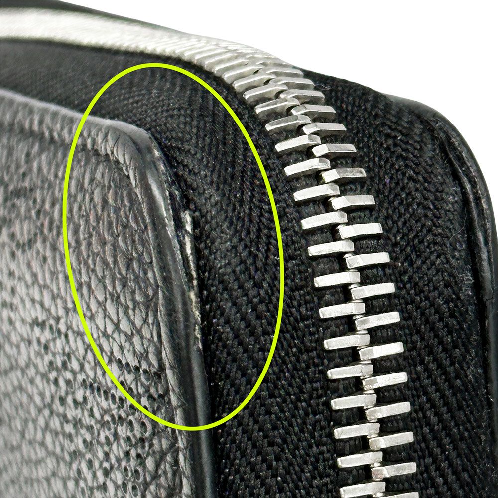 Louis Vuitton Wallet Monogram Mahina Zippy Noir Black — view 9