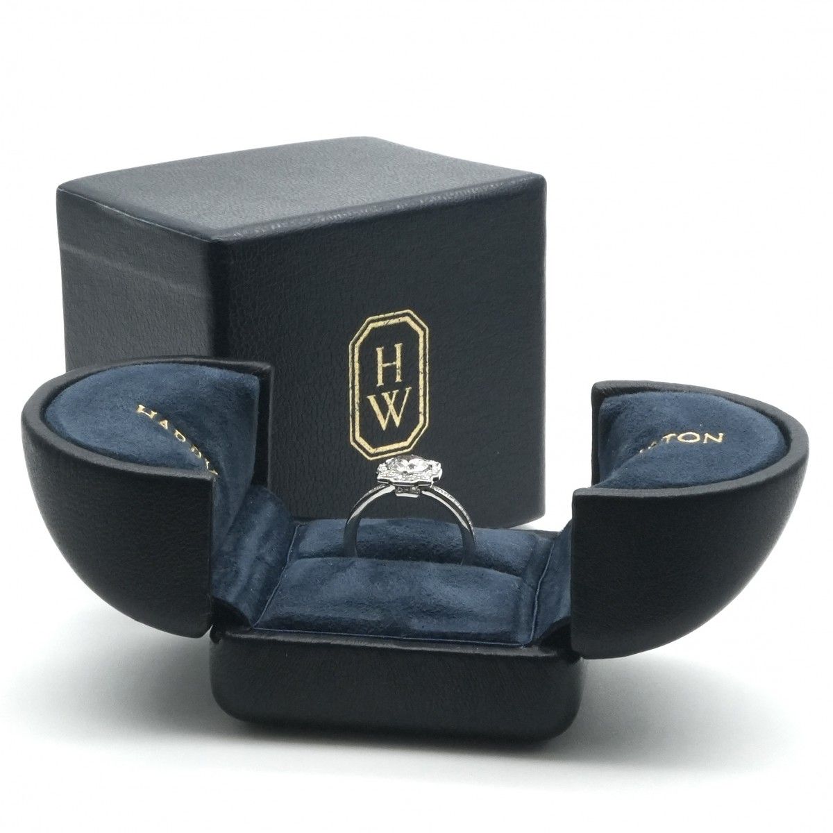 Harry Winston Bell Engagement Ring — view 8
