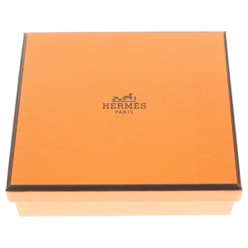 Hermes Iliad Compact Vachetrekking Bournuis Leather Card Case Business