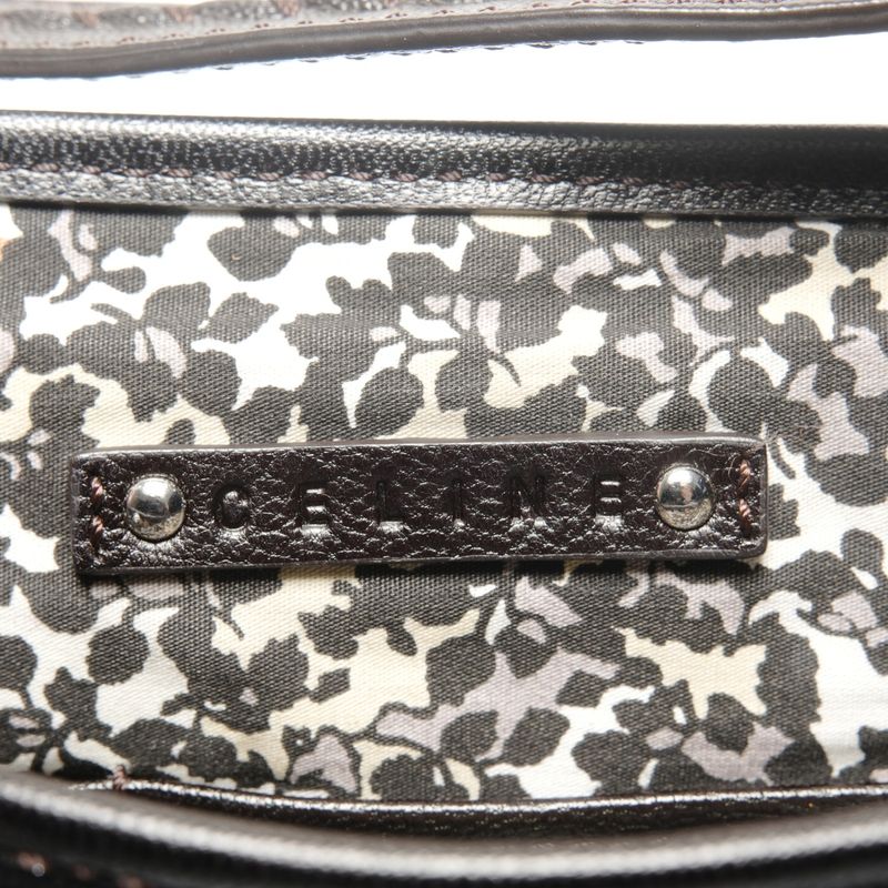 Celine Shoulder Bag Macadam Denim