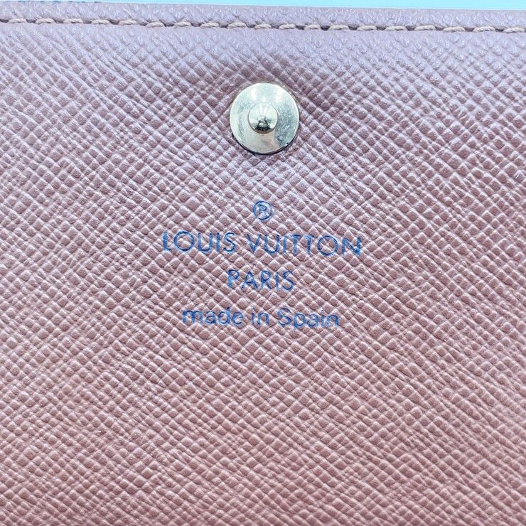 Louis Vuitton Wallet Monogram Porte Monnaie Billets Tresor Brown