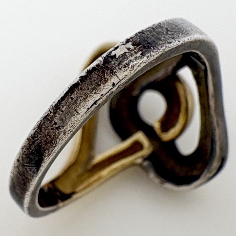 Tiffany & Co Double Heart Ring Open 925 Sterling Silver