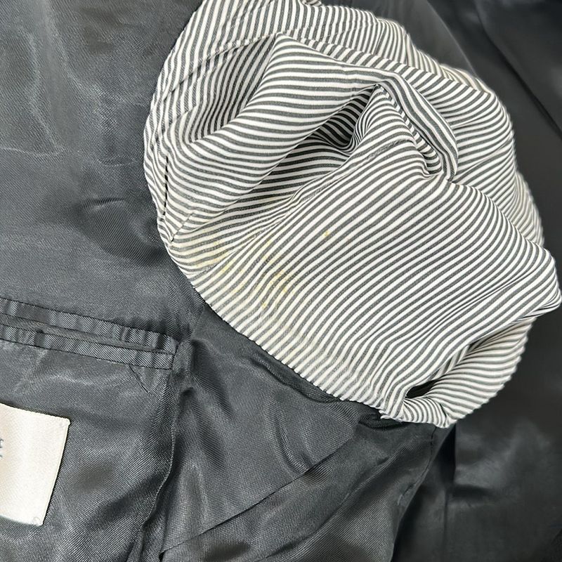 Celine Jacket 34 S Tomboy Tailored Ivory Black Multi
