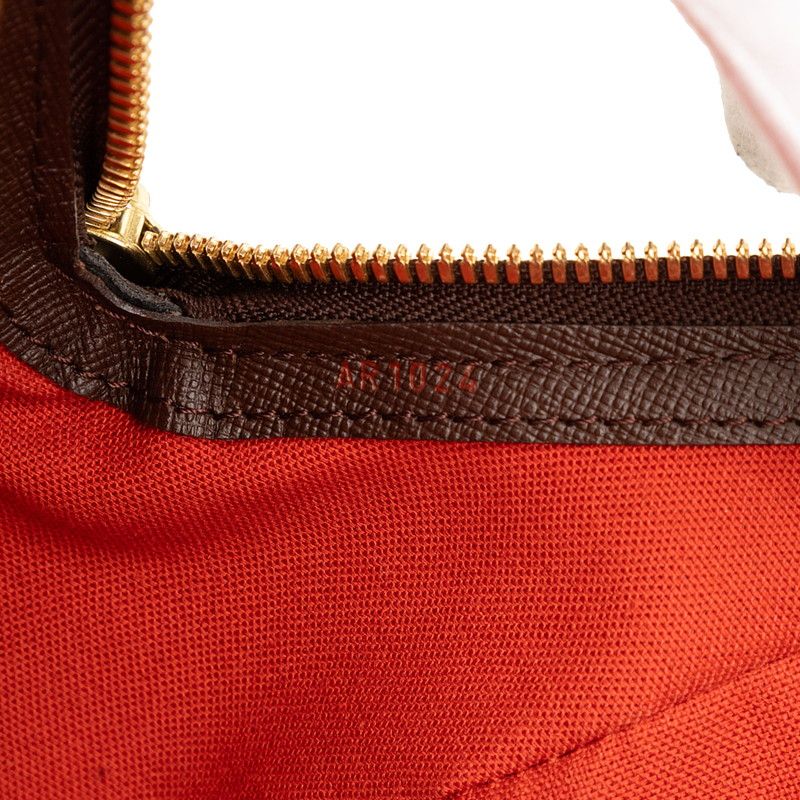 Louis Vuitton Damier Belem PM Brown Leather Handbag