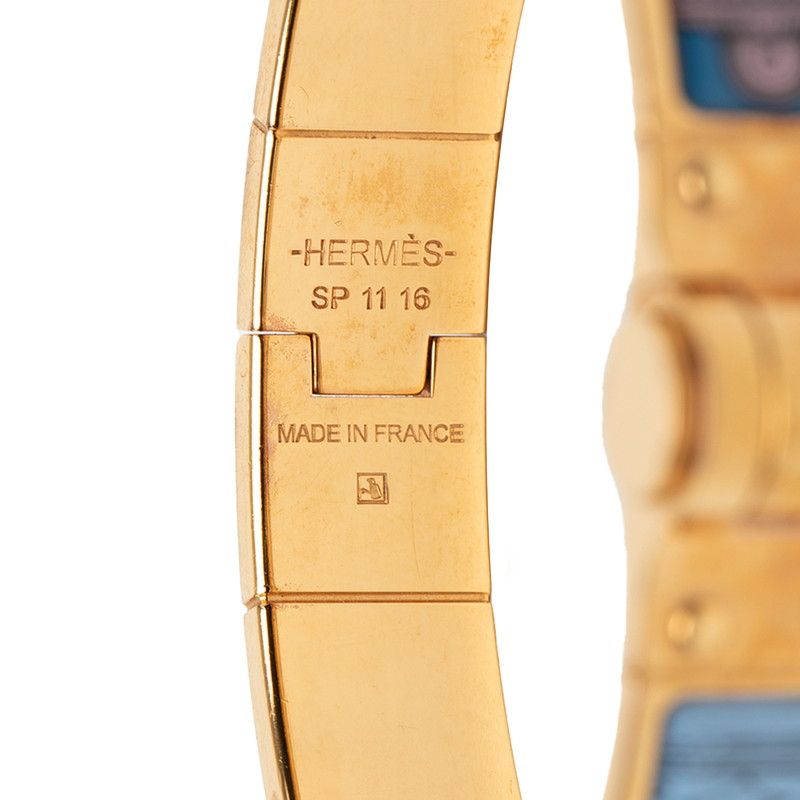 Hermes Charnier PM Gold Multicolor Plated