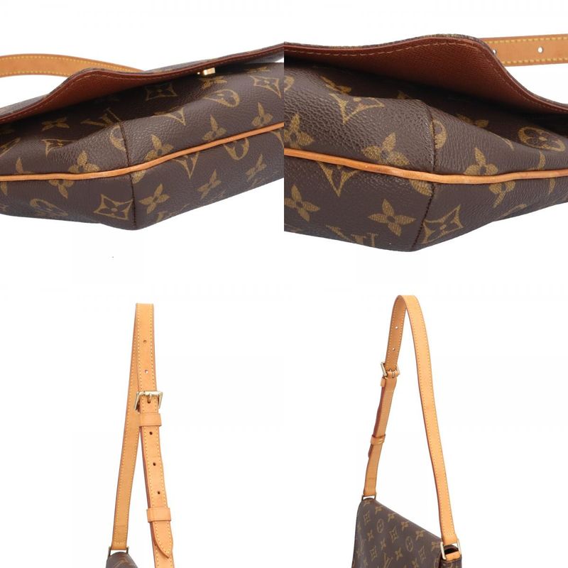 Louis Vuitton Musette Tango Short Monogram Shoulder Bag Canvas
